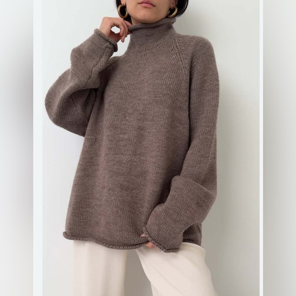 J. Crew 1980 Rollneck Woolblend Sweater NWT 2X plus size - Picture 4 of 15